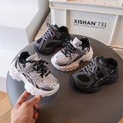 2025春新作 チャンキーソール 軽量運動靴 通気性 男女児対応