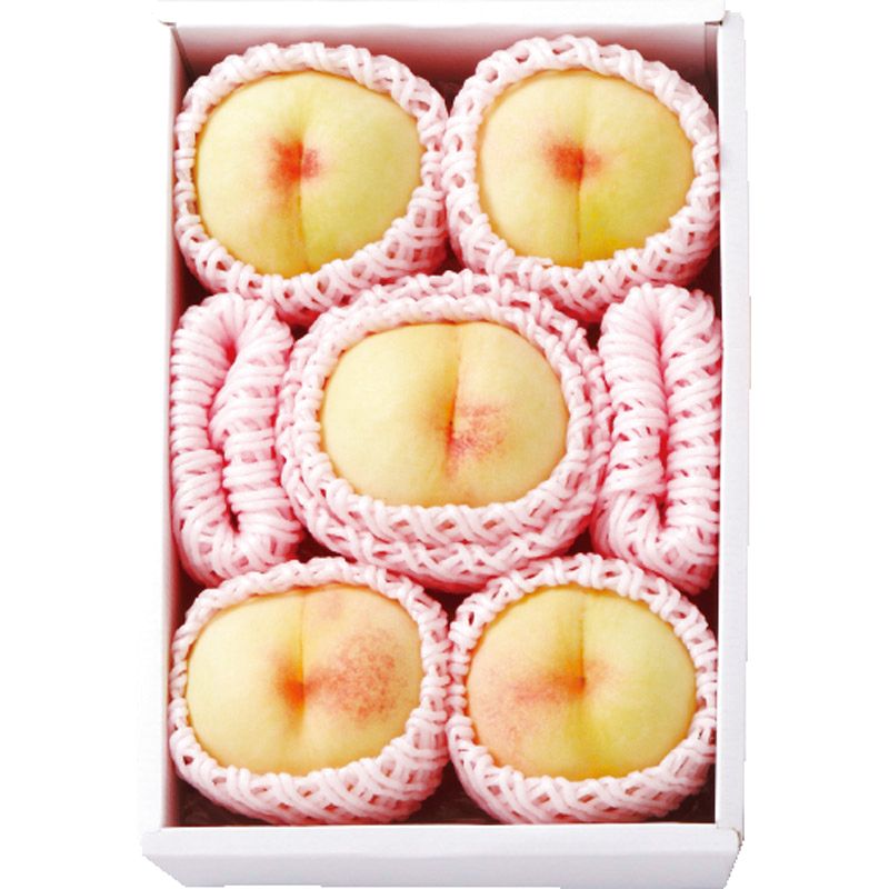 岡山 桃（A） 1.1kg（5～8玉） 2567023【直送品】 送料無料（※出荷は7月上旬～）