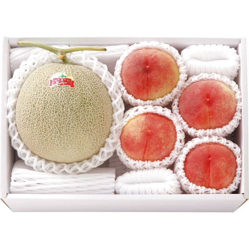 赤肉メロン&桃詰合せ 2567045【直送品】 送料無料(※出荷は6月 赤肉メロン&桃詰合せ 2567045【直送品】 送料無料(※出荷は6月