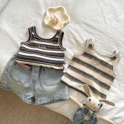 2025夏新作 透け感タンクトップ 韓国風