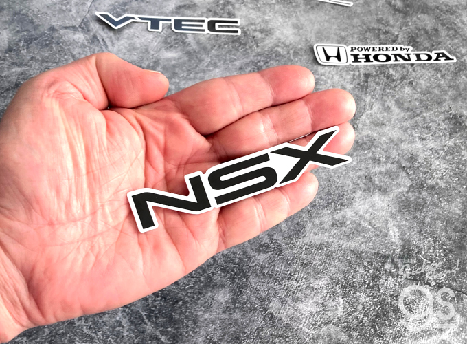 Honda四輪ロゴ NSX-R(1992-2002) ダイカットステッカー 車