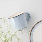 ベビーブルー 11.5cmコーヒーカップ[美濃焼]