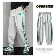 スウェットパンツ ジョガーパンツ メンズ ボトムス アメカジ プリント ストレッチパンツ ランニングパンツ