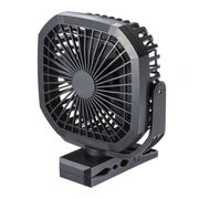 サンワサプライ USB扇風機 バッテリー充電式 FAN-USB1BK