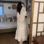 今季マストバイ INS 新作　ゆったり　可愛い　優しい　おしゃれ　韓国ファクション　シャツワンピース