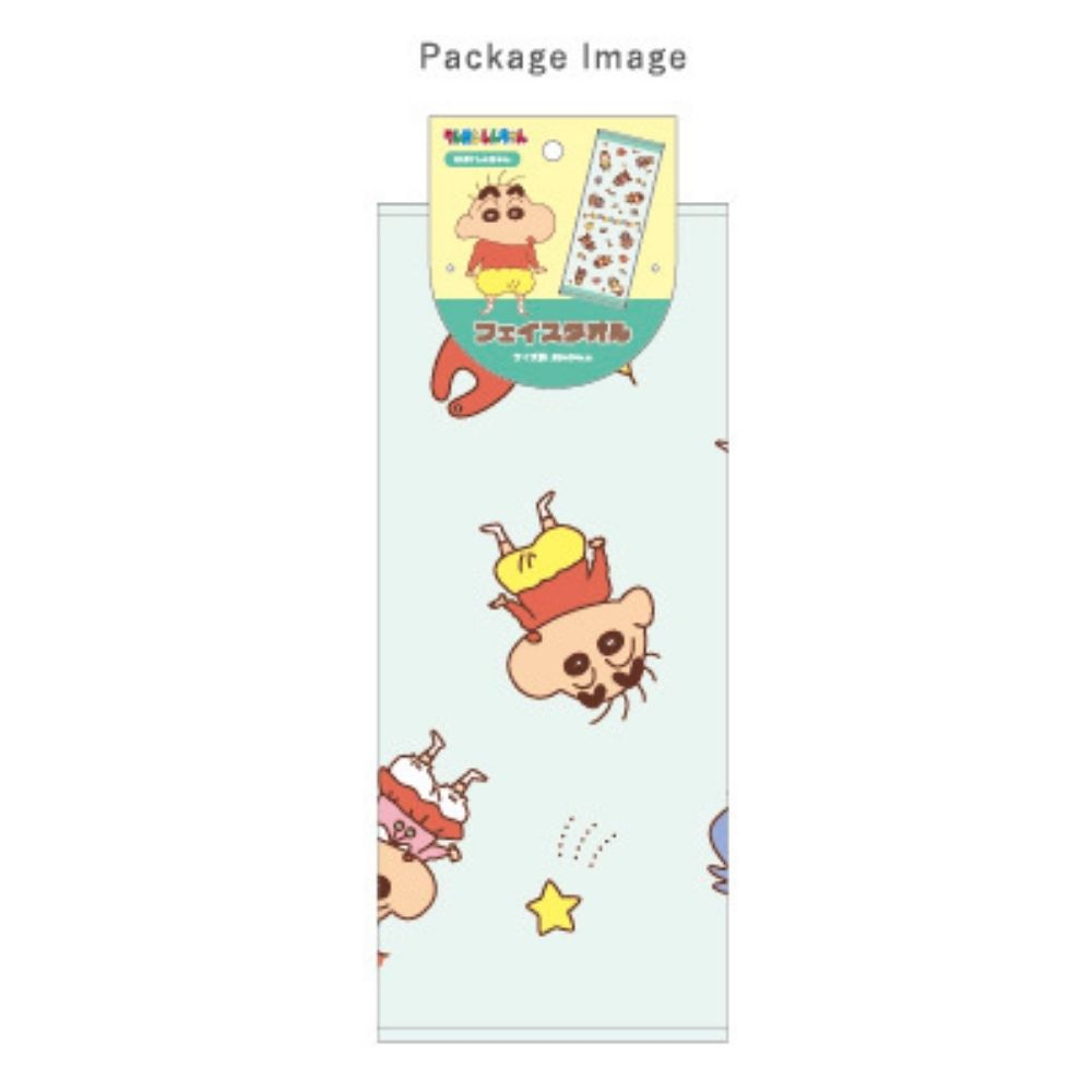9月入荷】クレヨンしんちゃん プリントフェイスタオル マカオと