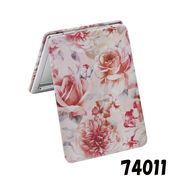 コンパクトミラー（レクタングル）等倍＆拡大2 倍　74011　手鏡　鏡　ミラー　お土産　JAPAN　日本