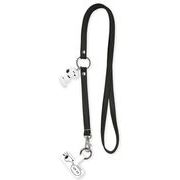 ピーナッツ マルチリングプラス ネックストラップ ブラック SNGG-132BK