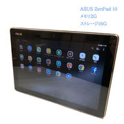中古品 タブレット 10.1インチ ASUS ZenPad10 P028 2GB 16GB Android Wi-fi GPS Bluetooth カメラ内蔵