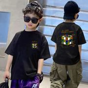 2025春夏子供服 シンプル Ｔシャツ 韓国風 キッズ服 トップス 男女兼用 インナーシャツ [90~170cm]