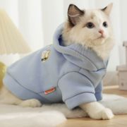 猫服   秋冬   厚手   暖かい   ベスト  かわいい   猫ペット服