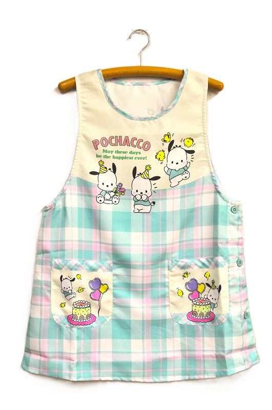 【即納】ポチャコケーキキッチン　レディースエプロン 保育士 介護士