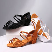 ベリーダンス 社交ダンス ダンスシューズ ラテンダンス レディース 少女 ダンス靴 練習靴 3.5cmヒール