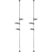 積水樹脂 セキスイ つっぱり式 ベランダ用 ステンレス物干し台 スタンドポール DSL-30