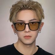 新作　クリアフレーム　眼鏡　メガネ　大人用サングラス　男性用サングラス　
