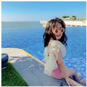 韓国風子供水着 キッズ 女の子 ベビー 子供用 オールインワン　連体水着 uvカット キッズ水着