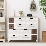 アンティークチェスト 4段 L ミッシェル2