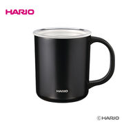 『HARIO』セラミックコーティング 真空二重保温マグ CMG-350-W  (ハリオ）