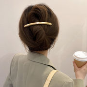 ワンワードスプリングヘアピンポニーテールヘアピンバングヘアピンハーフヘアピンシンプルな髪飾り