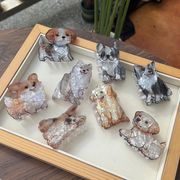 ヘアクリップ　犬クリップ　バンスクリップ　デイリー　韓国アクセ