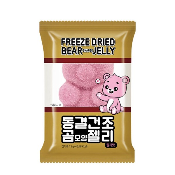 フリーズドライ ベアグミ いちご味 お菓子 凍結乾燥ゼリー 韓国グミ