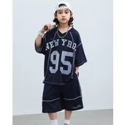 2025夏新品   子供服  男の子  キッズ   トップス+ズボン   カジュアル  夏服