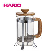 『HARIO』在庫限り　カフェプレス・ウッド　CPSW-4-OV-CP（ハリオ）