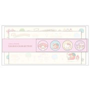 【取寄せ商品】サンリオキャラクターズ 一筆箋（キュートヴィレッジ）