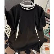 Ｔシャツ 半袖 ブラウス レイヤード メンズトップス