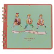 【ノート】くらはしれい スクエアリングノート クッキー