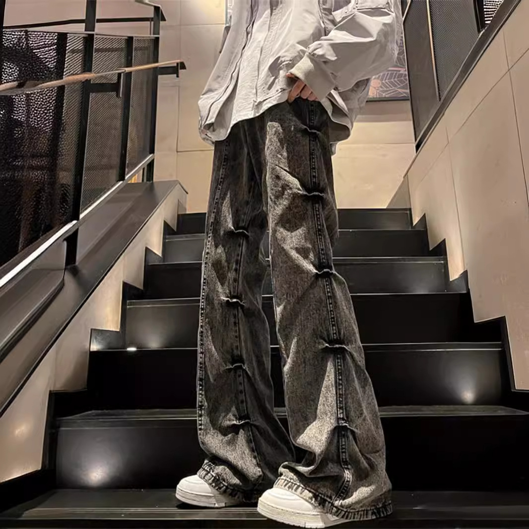 新作・メンズ・ストレート筒・ズボン・カジュアル・パンツ・S～XXXL