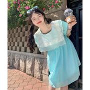 ワンピース シャツワンピース 半袖 チュニック Aライン レディース