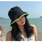 夏女帽子★薄い漁師の帽子★日焼け止め、日よけ帽★ファッションハット★紫外線対策
