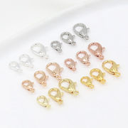 DIYカニカン10ミリ＆12ミリ＆14ミリ　ハンドメイド用　DIY アクセサリーw00005