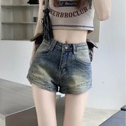 レディス服★ボトムス★デニム★ショートパンツ★デニムショートパンツ★ズボン★S～XL