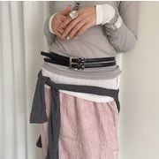 ファッションベルト 帯   pu ベルトヴィンテージ