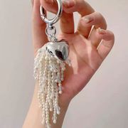 バッグチャーム　キーホルダー　ハート　韓国ファッション