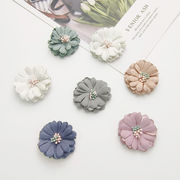 新入荷 デコパーツ 生地 パッチ 刺繍アップリケDIY ヘアアクセサリーバッグ装飾 貼り付けパーツ