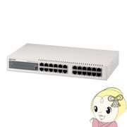 バッファロー BUFFALO スイッチングハブ Giga対応 24ポート 金属筺体/電源内蔵モデル LSW5-GT-24NSR ホ