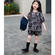 2025新作 在庫限り　キッズ服　トップス 半袖 Kシャツ  パンツ　セットアップ★90－130CM