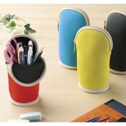 スタンドペンケース１個　筆箱/文具/ステーショナリー/ペン立て