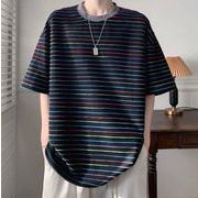 トップス  メンズ Tシャツ 半袖  ブラウス アメカジ ボーダー