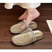 2025シューズ 靴   レディース サンダル 厚底 ミュール お出かけ