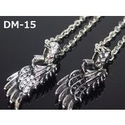 メンズネックレス　翼と爪ネックレス　SV風