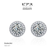 【ギフト対応】ピアス 4カラット（2ct×2）モアサナイト ダイヤモンド  ジュエリーアクセサリー