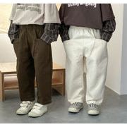 2025 秋新作 韓国風子供服 ベビー服 トップス ズボン パンツ 2色