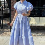 今季マストバイ 　韓国風    気質    chic 韓国ファッション   ロングワンピース