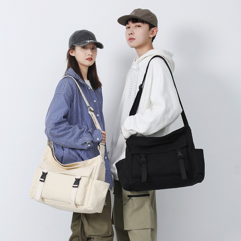 男女兼用バッグ・ハンドバッグ・肩掛け ・ショルダーバッグ・キャンバスバッグ・ 4色