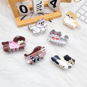 犬の斑点クリップ&#128054;ふんわりヘアを可愛くキメるアクセサリー  6色