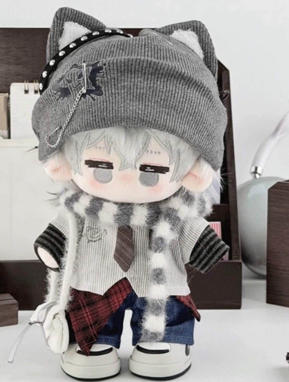 作家様　着ぐるみドール　創作人形　ぬいぐるみ小　セット品 綿人形 セット ドールハウス ドール用 着せ替え ミニドール ぬいぐるみ